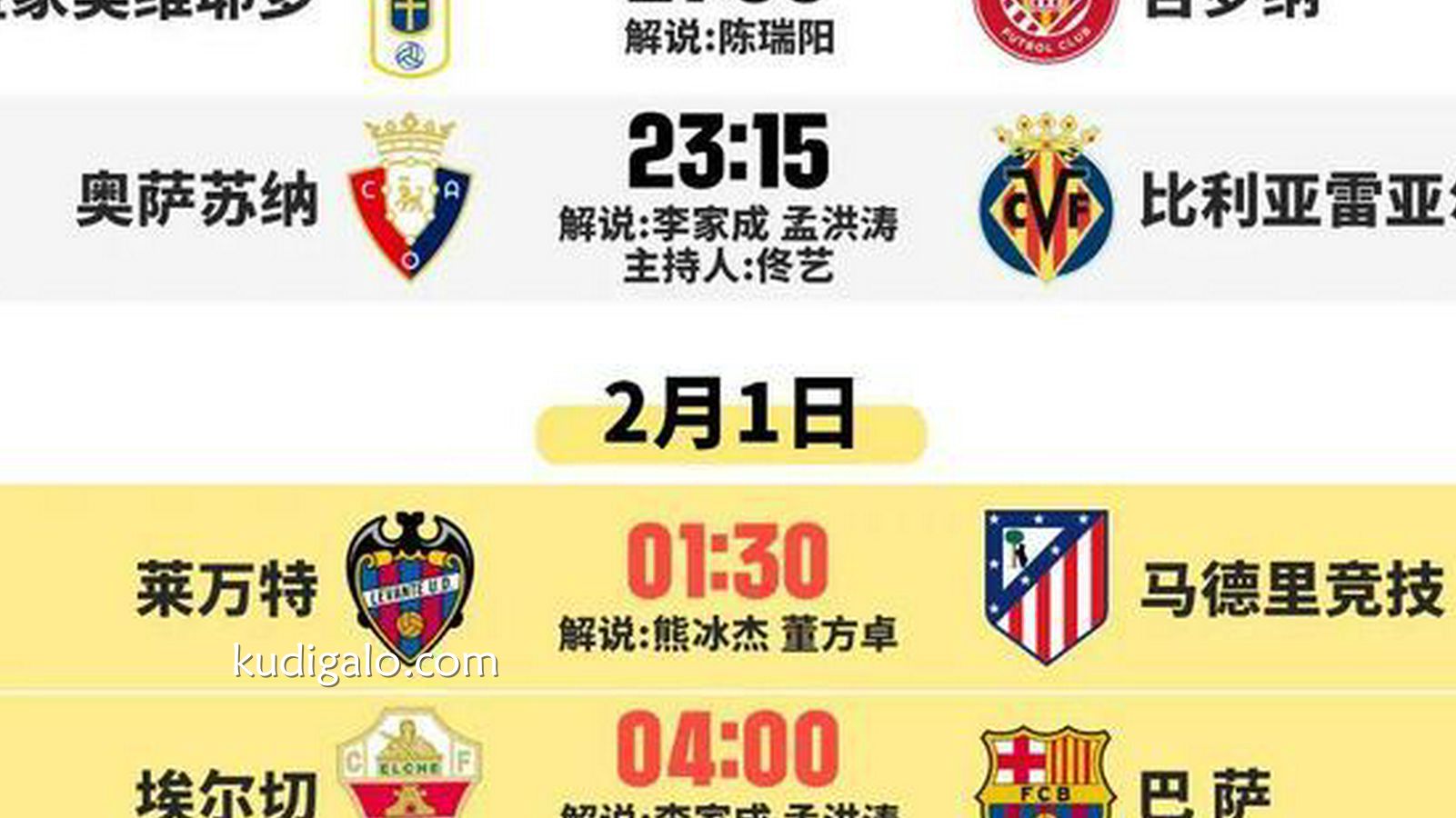 完美体育独家专栏：今晚开打！西甲第22轮｜巴萨客战埃尔切 榜首1分优势不容有失