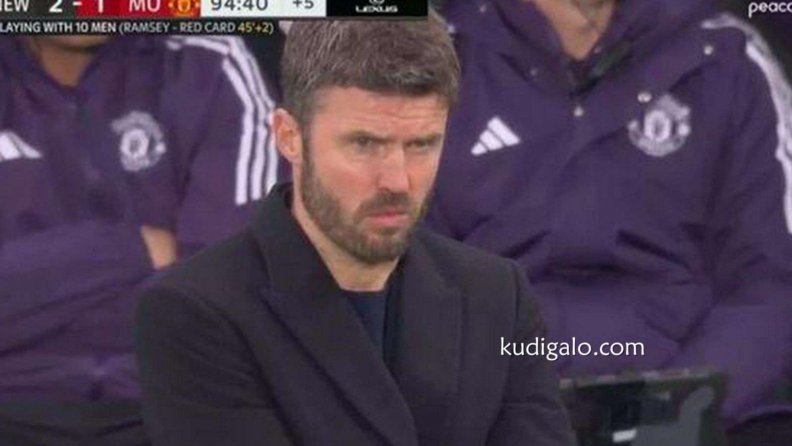 完美体育赛事分析: 曼联39天才两战，卡里克敦促球员反思！少踢10场多一人还跑输纽卡